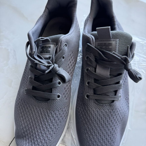 Men's Athletic Shoes size 44 new, white and grey