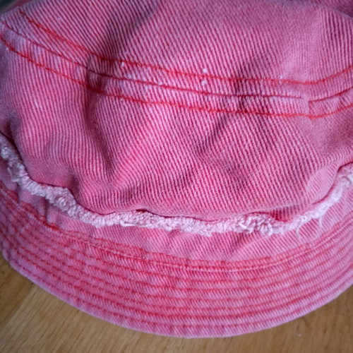Stamion Unisex Kids Bucket Hat 52cm like new, coral denim