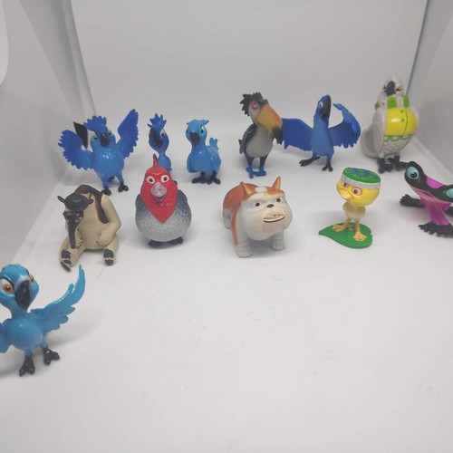 Rio 2 collectible figures set of 12, like new