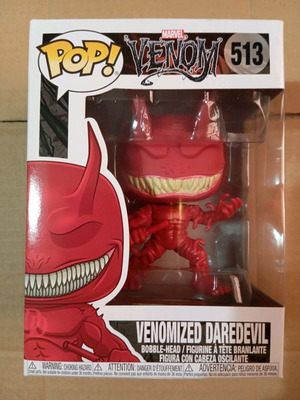 Funko Pop Venomized Daredevil new