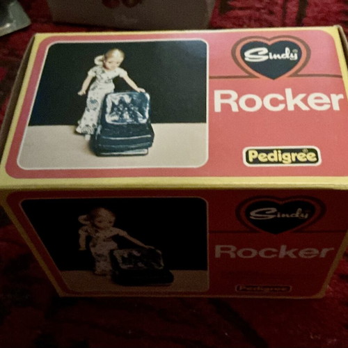 Vintage Sindy Doll Rocker Furniture Pedigree 1970s used