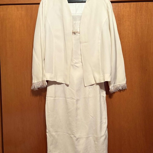 Beige Tailleur Set like new, dress and jacket