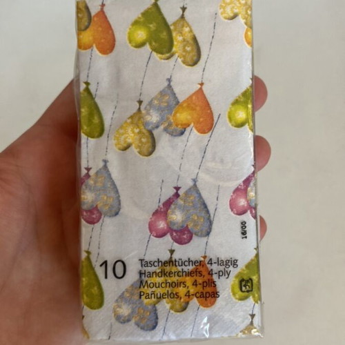 Paper napkins with designs new from Germany