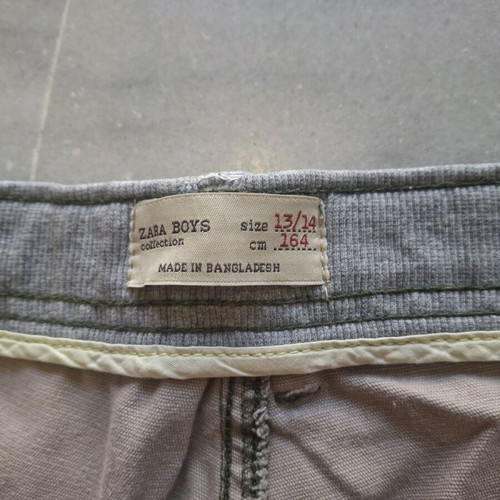 Zara bermuda shorts used for 14 years, size 164 cm