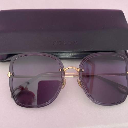 Bolon Eyewear sunglasses like new, metal frame, purple grey lenses
