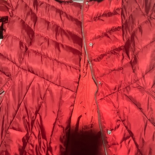 Burgundy jacket like new, size M/L, red