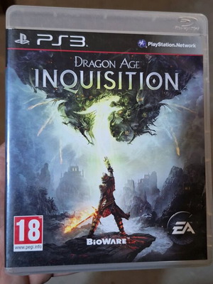 Dragon Age Inquisition game for PlayStation 3 like new, action