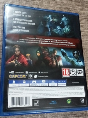 PS4  RESIDENT EVIL 2