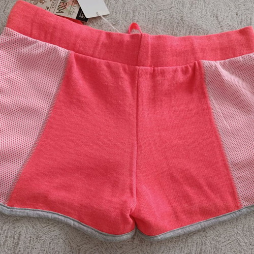 Happy People sports shorts new, gray and pink, size S