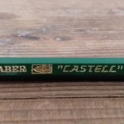Faber collectible pencils and tin box like new