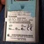 iPod 5th gen parts used, disk, ribbon cables, battery