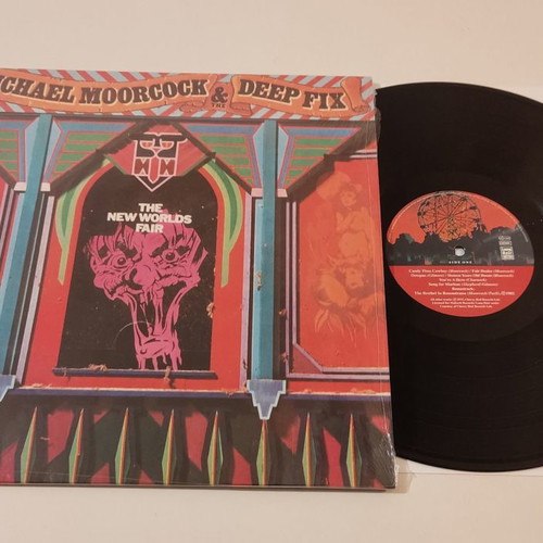 Vinyl LP Michael Moorcock & The Deep Fix New Worlds Fair new, rock
