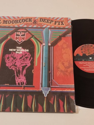 Vinyl LP Michael Moorcock & The Deep Fix New Worlds Fair new, rock
