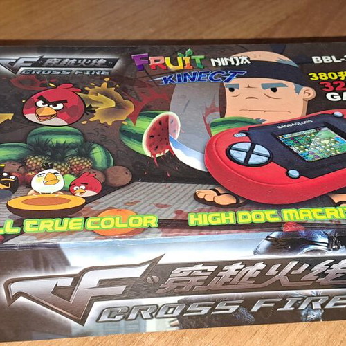 Electronic game used with batteries, works