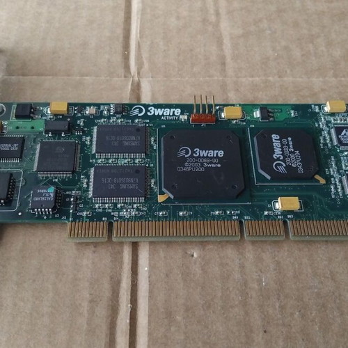 3ware Escalade 8506-4LP 4-Port SATA PCI-X RAID Controller Card used