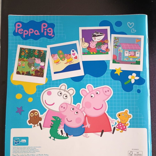 Άλμπουμ Peppa Pig με αυτοκόλλητα βουλγαρική έκδοση καινούργιο