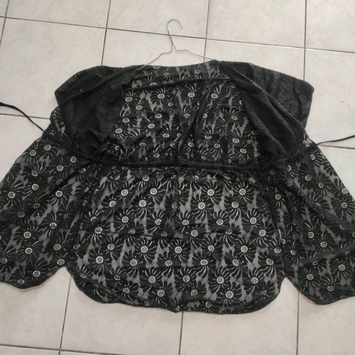 Brand new - Beach kimono cover up embroidery see through summer