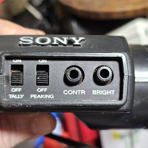 Sony Electronic Viewfinder DXF-501 used, unknown functionality