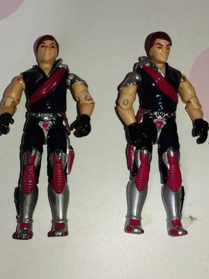 G.I.JOE Tomax & Xamot (v1) 1985 used figures with accessories