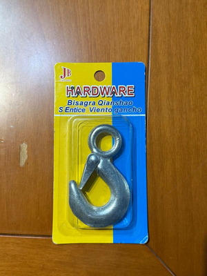 Metal hook new, heavy duty, multi-use safety hook