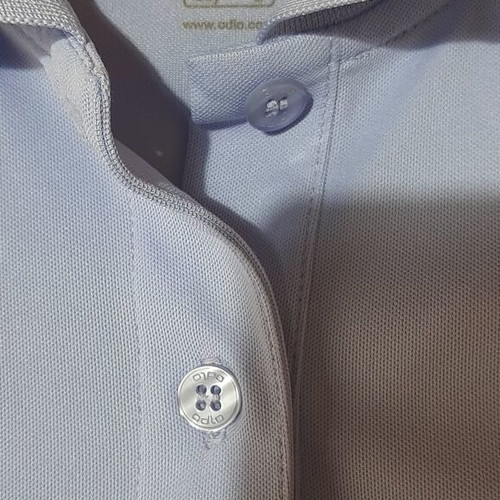 Odlo short-sleeve shirt with collar new, size S/M, blue turquoise