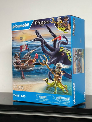 Playmobil Pirates 71419 Battle with the Giant Octopus new