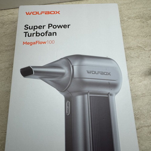 Wolfbox Turbofan Megaflow 100 like new