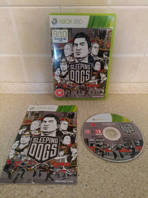 Sleeping Dogs Xbox 360 game like new