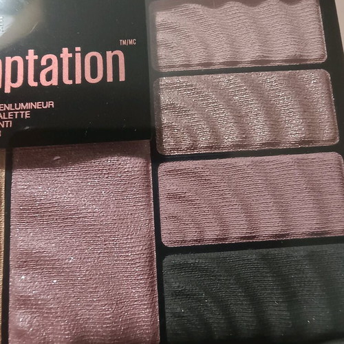 Maybelline Total Temptation eyeshadow and highlight palette new