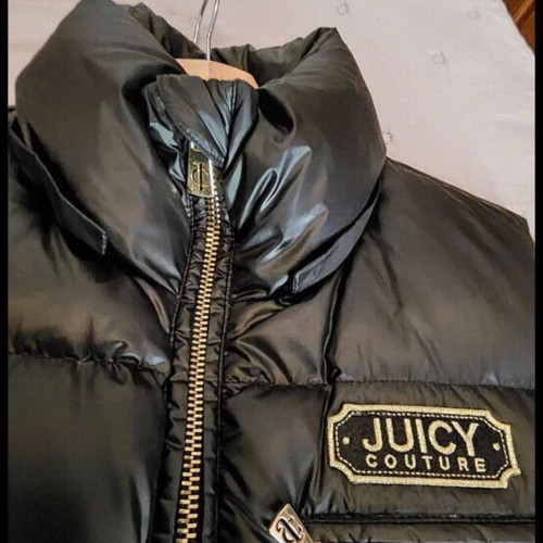 Juicy Couture jacket long black like new, size M