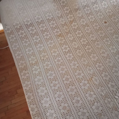 Crochet blanket for double bed like new