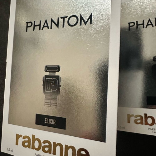 Phantom Elixir Paco Rabanne Parfum Intense 2x1.5ml new miniatures