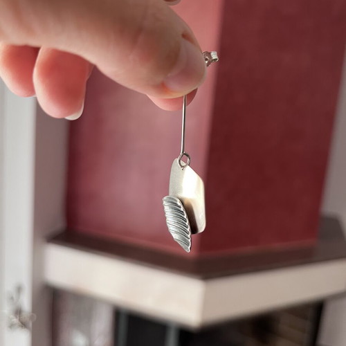 Damianos Statement handmade silver earrings 925