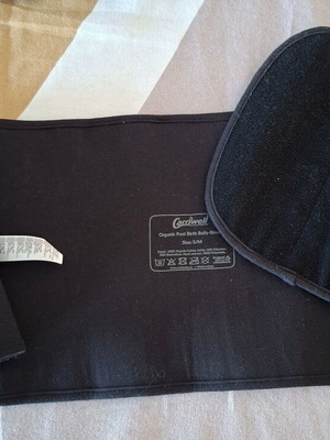 Ζώνη σύσφιξης μετά τον τοκετό Belly Binder μαύρη, καινούργια