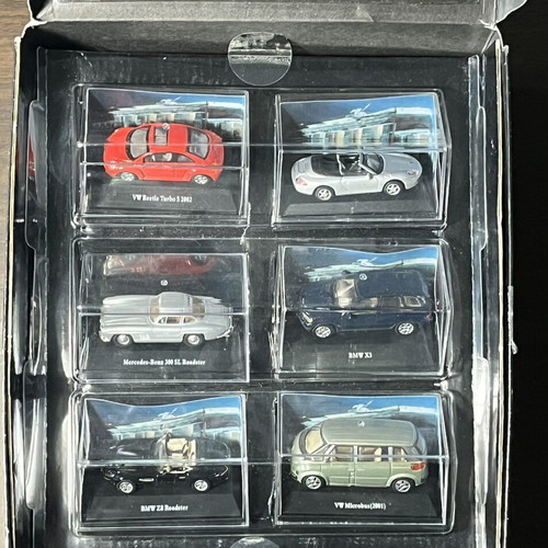 TCM Model Car Set like new, 6 metal collectible cars