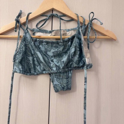 Vassia Kostara swimsuit like new, blue turquoise