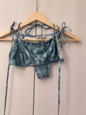 Vassia Kostara swimsuit like new, blue turquoise