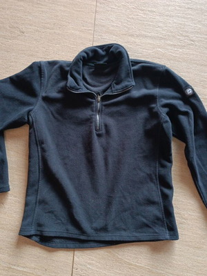 Killtec fleece shirt like new, black, for 12-13 years old
