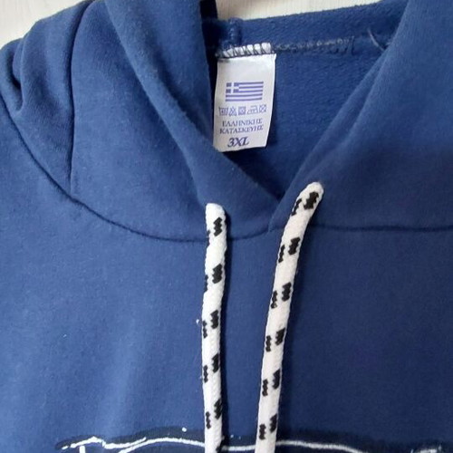 Men's hoodies like new, size M-L, black and blue, set of 2