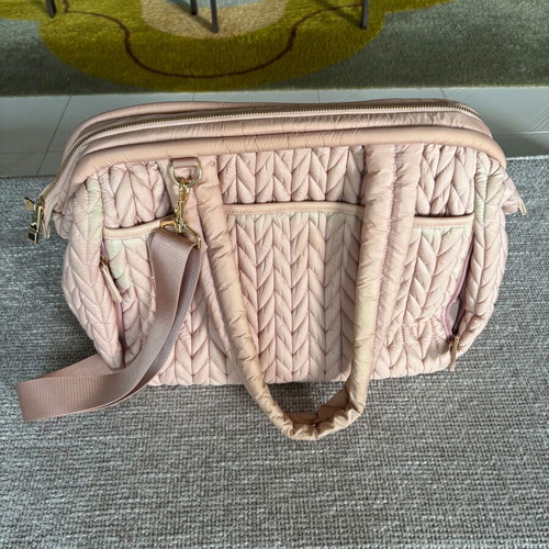 Diaper Bag Paige Carryall Rose used, waterproof and spacious