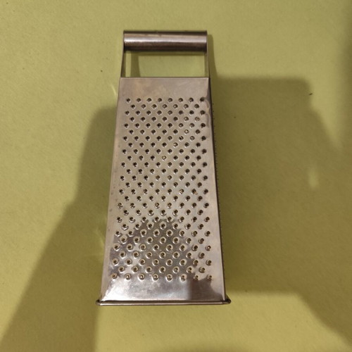 Square stainless steel grater like new