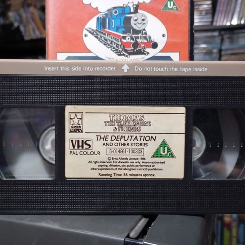 Thomas the Tank Engine & Friends The Deputation VHS tape like new