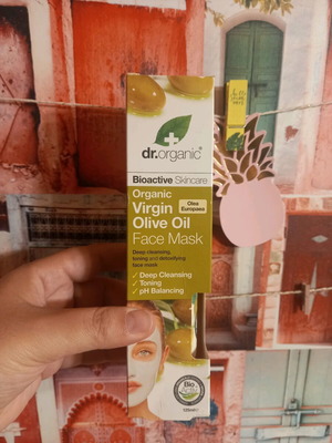 Dr.organic Olive oil μάσκα προσώπου καινούργιο