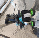 Remote control car like new, does special tricks