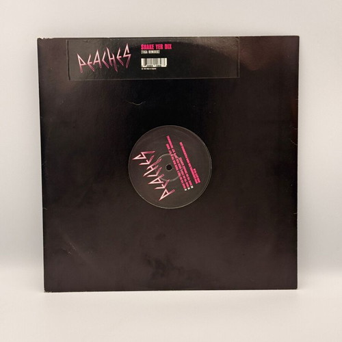 Peaches Shake Yer Dix vinyl record, Tiga remixes