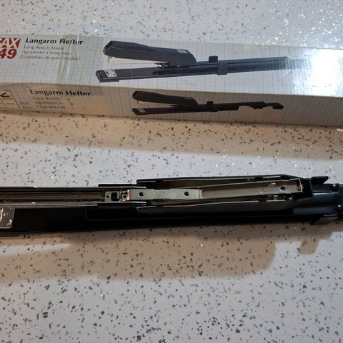 SAX 449 stapler new, steel desktop model