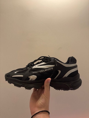 Lacoste shoes used, size 46, black and gray
