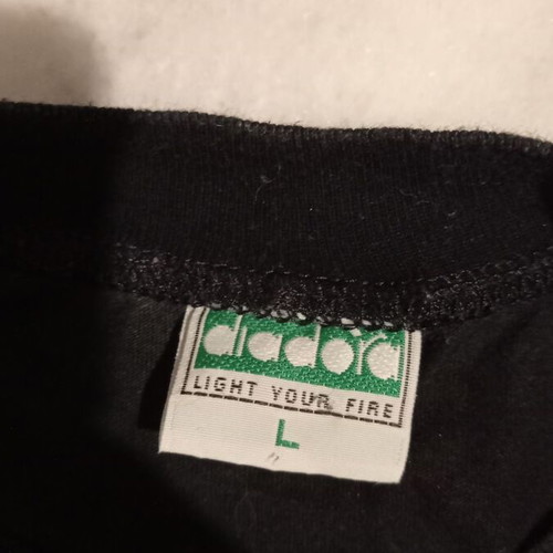 Diadora T-shirt used, size L, black