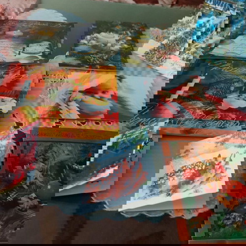 Картички с пожелания като ново, комплект от 8 броя