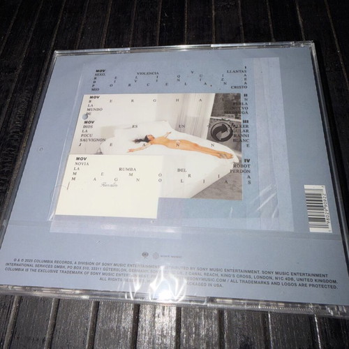 Rosalía Lux CD original with promo lighter and art print new